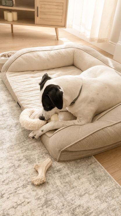 The Ivory | Engagement Wedding Ring Diamond Plush Dog Toy